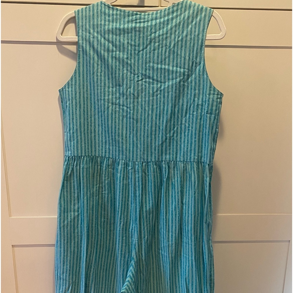 Vintage Laura Ashley Romper Jumper Jumpsuit - Picture 4 of 12